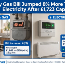 Why Your Gas Bill Jumped More Than Electricity After October 2026 Cap (£1,723)