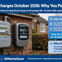 Standing Charges October 2026: Why You Pay £120 First